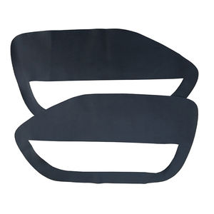 แผ่นปิดประตูโรงงาน แผ่นปิดที่วางแขนประตูภายในรถยนต์ สติ๊กเกอร์ตกแต่ง สำหรับรถฟอร์ด มัสแตง ปี 2005 2006 2007 2008 2009 2ชิ้น - Product Image 2