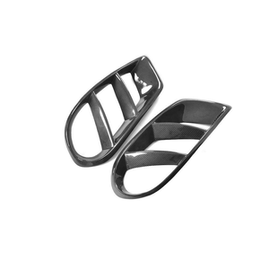 Rejilla Delantera de Fibra de Carbono para Parachoques, Rejilla de Ventilación, Cubierta de Faros Antiniebla para <span class=keywords><strong>Mercedes</strong></span> Benz W205 Sport <span class=keywords><strong>C43</strong></span> <span class=keywords><strong>AMG</strong></span> 2015 <span class=keywords><strong>2018</strong></span> - Product Image 6