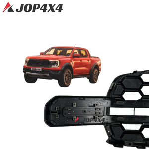 อุปกรณ์เสริมสำหรับ T9แรนเจอร์เอเวอเรสต์4x4 ABS กระจังหน้าสีดำด้านพร้อมไฟ LED กันชนหน้า - Product Image 4