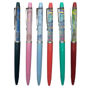 卸売 ABS＆メタルオイルペン クリエイティブDIYカラースパンコール スワールクイックサンドボールペン プロモーション - Product Image 4