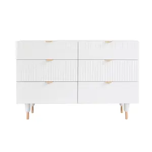 Trung Quốc Nhà Máy Custom Buffet Bảng Cao Gloss Sideboard Trắng Vuông Gỗ Nội Hiện Đại Sang Trọng