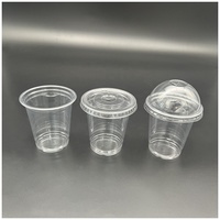 Gobelets en plastique PET jetables H91202-1 de 8 oz et 78 mm de diamètre pour les fêtes, les événements et les entreprises