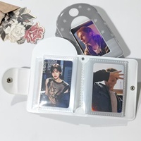 Porte-cartes personnalisé pour photocards Kpop, porte-cartes d'identité, de bus ou bancaire mignon pour étudiants avec chaîne, mini porte-cartes photo en PVC 4x6