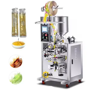 Emballage et scellage de sachets machine d'emballage verticale remplissage remplissage lait liquide yaourt boisson miel ketchup