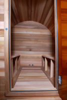 Sauna de jardin en forme de tonneau pour 2/4/6 personnes