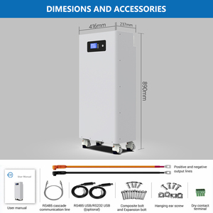 Suitable All in One 51.2V 300Ah 15Kwh Energy Storage <b>Battery</b> <b>48V</b> 280Ah 14Kwh New Energy <b>Batteries</b> with Solar System - Product Image 5