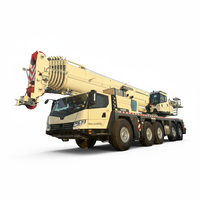 Grue tout-terrain 130t & 97m & 5 essieux XCA130BR, grue de levage pour la construction, contrepoids et crochet auxiliaire