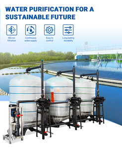 1t-60T container nước công nghiệp tiền xử lý hệ thống lọc nước xử lý lọc RO Máy thẩm thấu ngược tinh khiết - Product Image 5