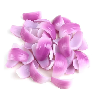 Tranche d'oignon artificielle réaliste en PVC, accessoire de photographie pour Halloween, décoration de maison, cuisine et fête - Product Image 6