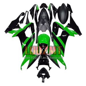 Cuerpo de inyección para <span class=keywords><strong>KAWASAKI</strong></span> <span class=keywords><strong>NINJA</strong></span> <span class=keywords><strong>1000</strong></span> ZX 10 R 10R Negro Rojo ZX10R 08 09 10 52LQ.204 2008 CC ZX1000 <span class=keywords><strong>2009</strong></span> 2010 Carenados - Product Image 2