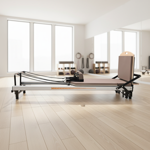 Cama de Pilates de Aluminio de Patas Cortas, Diseño Nuevo y Resistente, Equipo para Estudio de Pilates con 5 Años de Garantía, Directo de Fábrica - Product Image 3