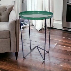 Customizable Modern Style Green Color <b>Round</b> Pure Metal Coffee <b>Table</b> for Indoor Outdoor Gym Use for Home Living Room - Product Image 6