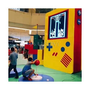 Entretien électrique géant extérieur intérieur <span class=keywords><strong>multi</strong></span>-<span class=keywords><strong>jeux</strong></span> machines d'arcade à deux joueurs équipement console de <span class=keywords><strong>jeux</strong></span> d'arcade pour enfants - Product Image 2