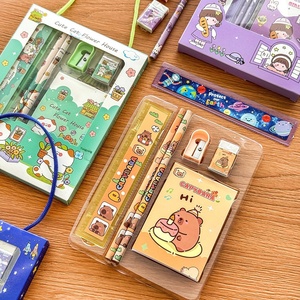 Ensemble de papeterie pour enfants <span class=keywords><strong>YEKO</strong></span>, cadeau pour les élèves du primaire et de la maternelle - Boîte cadeau surprise pour la rentrée scolaire - Product Image 4