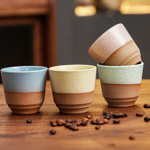 Vente directe d'usine, <span class=keywords><strong>tasse</strong></span> à thé en céramique <span class=keywords><strong>japonaise</strong></span> en poterie grossière, <span class=keywords><strong>tasse</strong></span> à thé en <span class=keywords><strong>terre</strong></span> <span class=keywords><strong>cuite</strong></span>, <span class=keywords><strong>tasse</strong></span> à café arabe, tasses pour le Moyen-Orient, l'Arabie - Product Image 2
