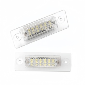 ป้ายเลขหมายทะเบียนรถแบบ LED สีขาวอ่อนสำหรับรถพาสสาทรถ B5.5 B6รถขนย้าย T5เจ็ททา Mk5ทัวแรนกอล์ฟ MK1 Mk5บวก - Product Image 4