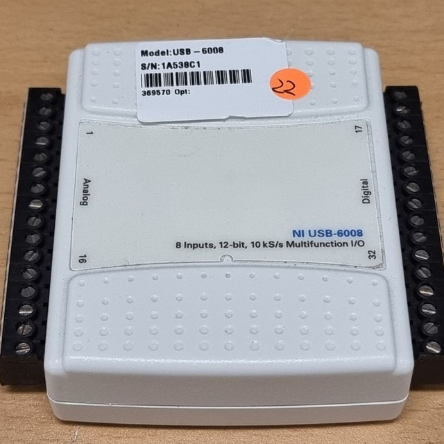 OEM / ODM National Instruments NI USB-6008 Data Acquisition Card, DAQ, Multifunction Easy Installation
