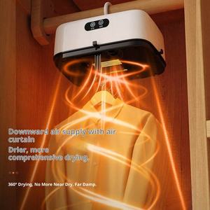 Sèche-<span class=keywords><strong>linge</strong></span> domestique portable en acier inoxydable avec crochets et rails pour le séchage des vêtements en dortoir - Product Image 4