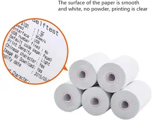 थर्मल प्रिंटर कागज-क्रेडिट कार्ड कागज-पीओएस सिस्टम के लिए (1 मामले-30 रोल)