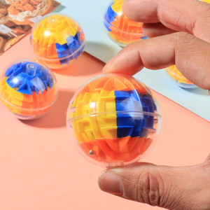 Jouet de puzzle 3D en plastique, labyrinthe d'intelligence, taille unique, pour enfants de 5 à 7 ans, développement cérébral, entraînement à la concentration - Product Image 2