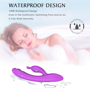 HM gerakan jari dapat diisi ulang silikon OEM/ODM alat getar kelinci klitoris diterima untuk wanita - Product Image 4