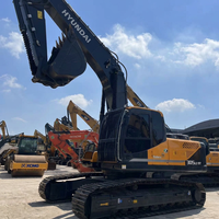 Excavatrice sur chenilles Hyundai 305LC-9T d'occasion, d'origine coréenne, avec peu d'heures de fonctionnement, modèle Hyundai 305 305lc 305 305-9