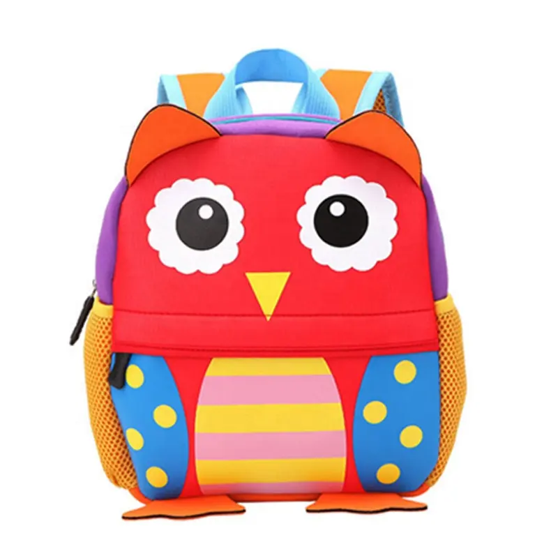 Brand New High Quality Cartoon Neoprene Backpack For Children Neoprene School Bag