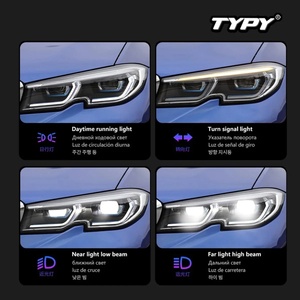 Feux avant laser pour voiture TYPY 2019-2022 pour BMW Série 3 G20 G28 G80 pour systèmes d'éclairage G20 Phares LED complets Plug and Play - Product Image 3