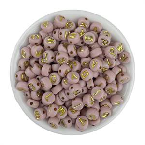 Ciondoli a Forma di Lettera per Borse, Portachiavi Fai-da-Te, Lettere Iniziali Colorate Quadrate e Rotonde per Borse e Portachiavi - Product Image 6