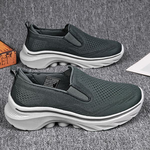 รองเท้าวิ่งขายส่ง รองเท้าผ้าใบแบบดรอปชิปปิ้ง รุ่นใหม่สำหรับฤดูร้อน รองเท้าไซส์ใหญ่ พื้นหนานุ่ม รองรับแรงกระแทกด้วยยาง พื้นรองเท้าแบบเดินสบาย - Product Image 3