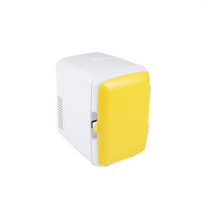 Petit Réfrigérateur Mini Réfrigérateur Portable Rétro 6 Canettes Mini Réfrigérateur 4L Beauté avec AC et DC 12V Mini Réfrigérateur <span class=keywords><strong>Pas</strong></span> <span class=keywords><strong>Cher</strong></span> - Product Image 4