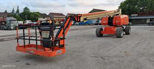 Plataforma Elevadora Articulada Hidráulica Remolcable de Buen Rendimiento, Plataforma Elevadora Telescópica JLG 860SJ Usada en Venta - Product Image 2