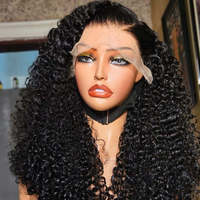 Perruques Bob Courtes Bouclées Profondes 100% Cheveux Humains Vierges, Vente en Gros, Perruques Bob Frontales en Dentelle HD 13x4, Perruque Frontale en Dentelle Nouée à la Main en Cheveux Humains