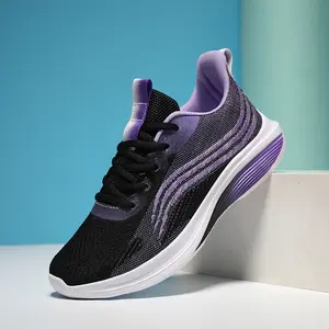 Gran oferta 2024, zapatos de mujer, ligeros, de malla de verano, transpirables, zapatos profesionales para correr, zapatillas informales para mujer