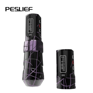 Nueva Pistola de Tatuaje Eléctrica Inalámbrica Profesional Peslief de 2000 mAh, Motor de Copa Hueca de 4 mm de Recorrido, 11000 RPM, Recargable con Batería de Litio - Product Image 4