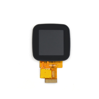 Layar sentuh kapasitif LCD IPS 1.54 inci, layar tampilan TFT LCD IPS ukuran kecil 240x240