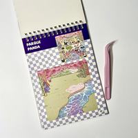 Autocollants créatifs artistiques, livres de contes de fées, matériel de lecture précoce coloré, cadeaux d'anniversaire parfaits pour les enfants