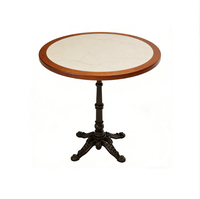 Tables et chaises de style minimaliste moderne en bois massif, directement de l'usine, pour les salons de thé, les bars à café, les bars lounge, les restaurants occidentaux