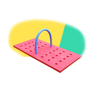 Di động ngoài trời có thể gập lại bơi hồ cao su hồ bơi mì EVA bọt bơi nổi mat với lỗ - Product Image 6