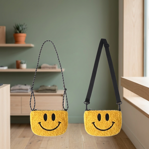 New Autumn/Winter Fashion for Face Crossbody <b>Bag</b> Plush Polyester Lightweight Phone & Coin Purse for Women - Product Image 3