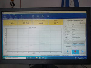 ASTM C109 300KN elektronik otomatik kontrol çimento harcı sıkıştırma güç testi makinesi - Product Image 3