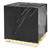 Couverture en plastique de palette de PVC de bâche imperméable imperméable réutilisable, couverture résistante de palette