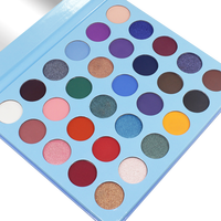 Personnalisé ombre à paupières palette haut pigmenté pas cher végétalien nu 30 couleur cosmétiques de maquillage de marque privée fard à paupières palette