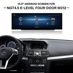 Pantalla táctil Android de 14,9 pulgadas para <span class=keywords><strong>Mercedes</strong></span> <span class=keywords><strong>Benz</strong></span> NGT4.5 W212, reproductor Multimedia de Radio con navegación <span class=keywords><strong>GPS</strong></span> - Product Image 2