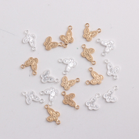 Nuevos Conectores de Mariposa de Oro Laminado de 14k para la Fabricación de Pulseras y Collares, Proveedor Minimalista
