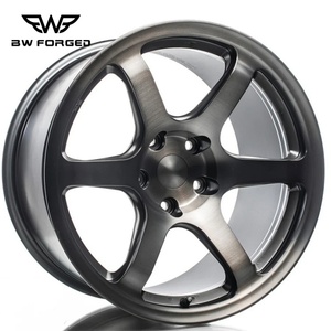 Rines Forjados Monobloque de Alto Rendimiento BW Custom de <span class=keywords><strong>6</strong></span> Radios con Acabado Pintado y Pulido para Autos, en <span class=keywords><strong>16</strong></span>, 17, 18, 19 y 20 Pulgadas, 5x120, 5x130, 5x110 - Product Image 4