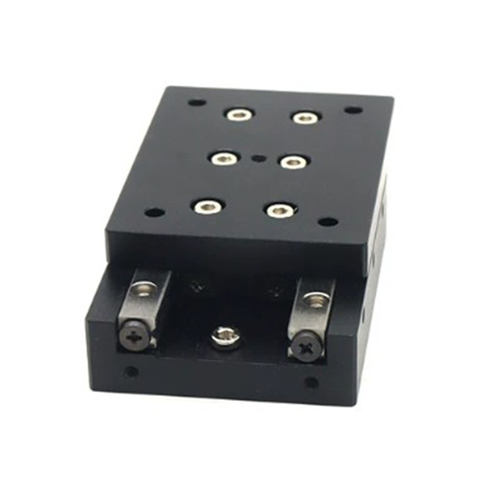 VRU Simple Linear X-Axis Sliding <strong>Table</strong> Slider Cross Roller <strong>Guide</strong> Single-Axis Displacement <strong>Table</strong> Workbench
