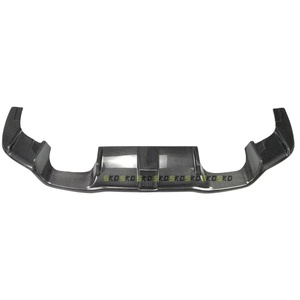 Pour BMW 2015 à 2021 F87 M2 M2C diffuseur de pare-chocs arrière en Fiber de carbone sèche Style <span class=keywords><strong>K</strong></span> avec feu stop diffuseur de pare-chocs arrière - Product Image 1