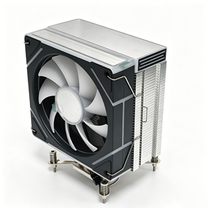 ฮีทซิงค์ระบายความร้อนซีพียูขนาด 120 มม. 4 ฮีทไปป์ทองแดง พร้อมพัดลม PWM เงียบ รองรับ ARGB Sync RGB สำหรับ Intel LGA1700/1851 AMD AM5 AM4 สำหรับคอมพิวเตอร์เล่นเกม - Product Image 4