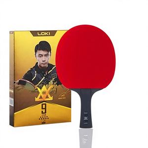 <span class=keywords><strong>LOKI</strong></span> Série E Raquette de tennis de table 6/7/8/9 Star Plaque de base en fibre de carbone Boutons à 7 couches en caoutchouc durable - Product Image 1